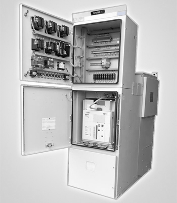 11 kV Panel with doors Open