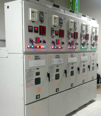 11 kV Panel with doors Open