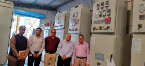 Visit Of ABB Marketing Head to our works